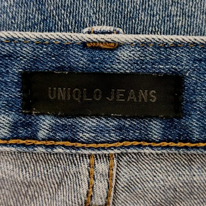 [BUNJANG] Uniqlo 33 Stretch Denim Jeans / [33] 유니클로 남성 스판 청바지 데님 팬츠 [추동용]