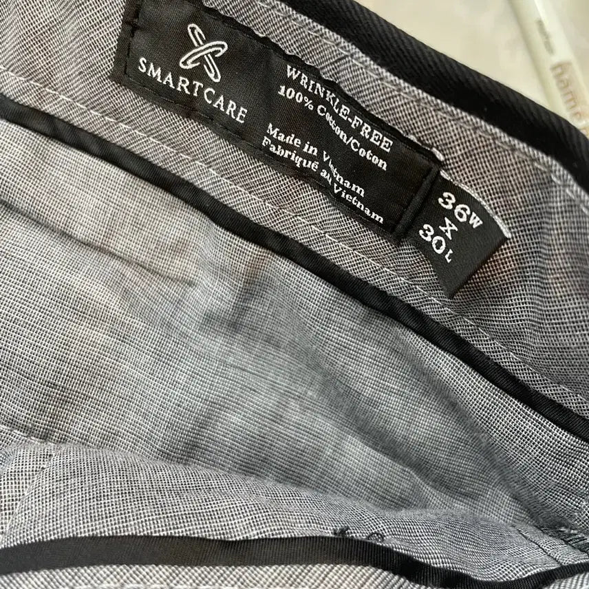 [BUNJANG] Node Storm Black Slacks / 노드스톰 검정 슬랙스