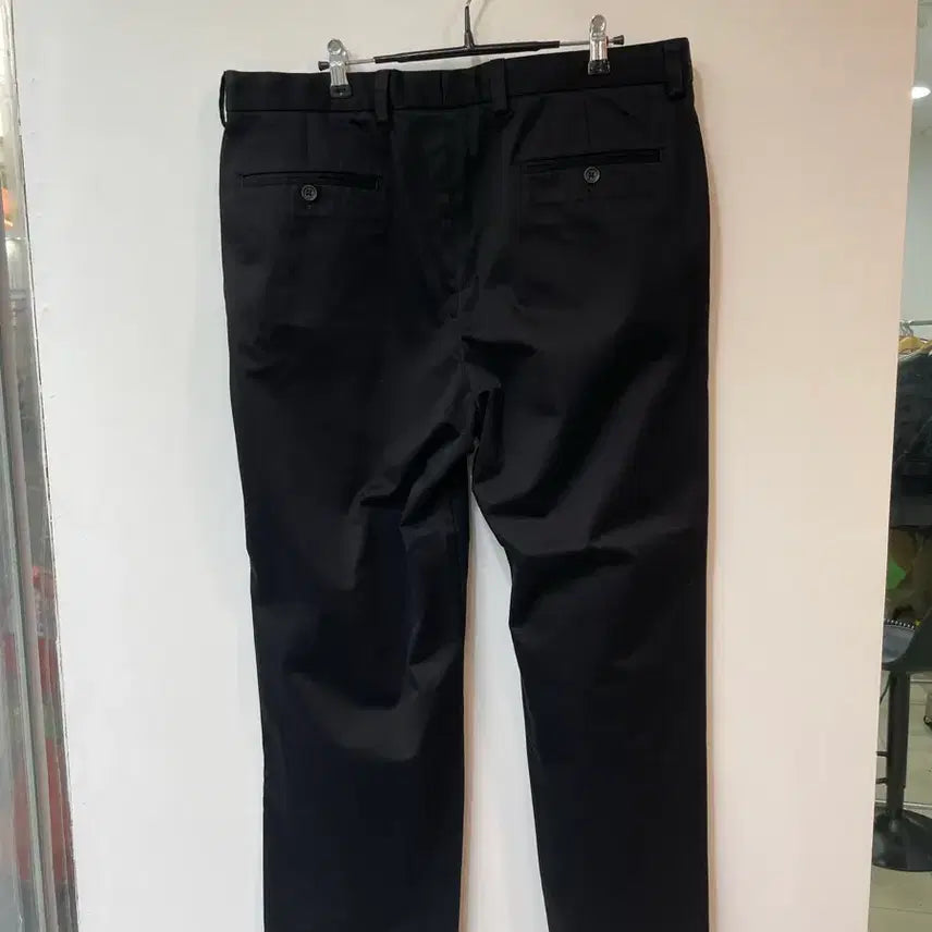 [BUNJANG] Node Storm Black Slacks / 노드스톰 검정 슬랙스