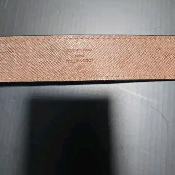 [BUNJANG] Louis Vuitton Damier Initial Belt / 루이비통 다미에 이니셜 벨트