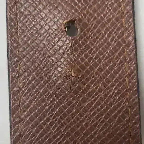 [BUNJANG] Louis Vuitton Damier Initial Belt / 루이비통 다미에 이니셜 벨트