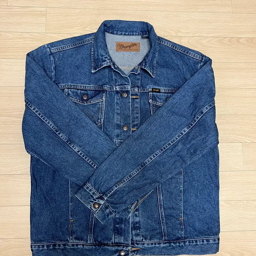 [BUNJANG] Wrangler Denim Jacket Blue L Size / 랭글러 데님 자켓 블루 L사이즈 (미국판)