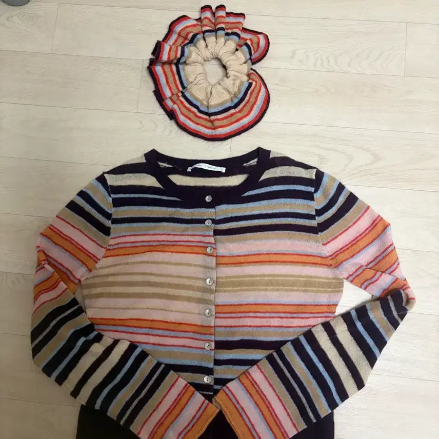 [BUNJANG] Square Circle Cardigan / 스퀘어써클 가디건