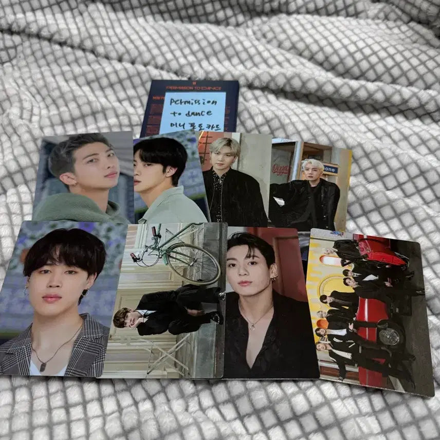 방탄소년단 Permission to Dance 미니 포토카드