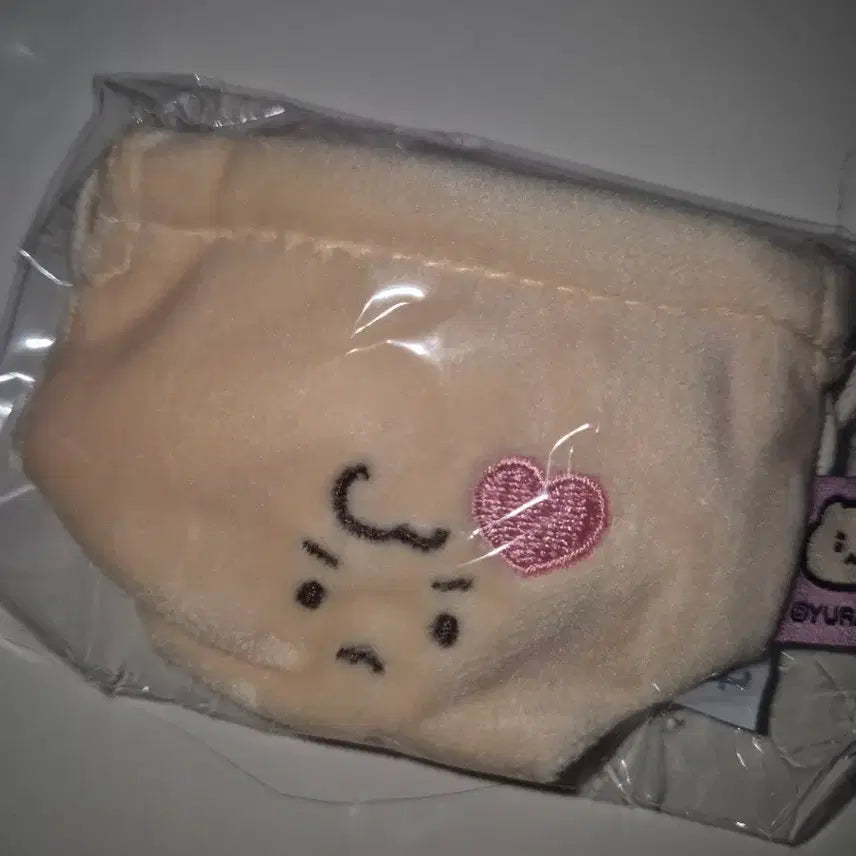 [BUNJANG] Fuwafuwa Mang Gomi Pudding Pot Pouch / (새상품)퓌 망곰이 망그러진곰 푸딩팟 파우치