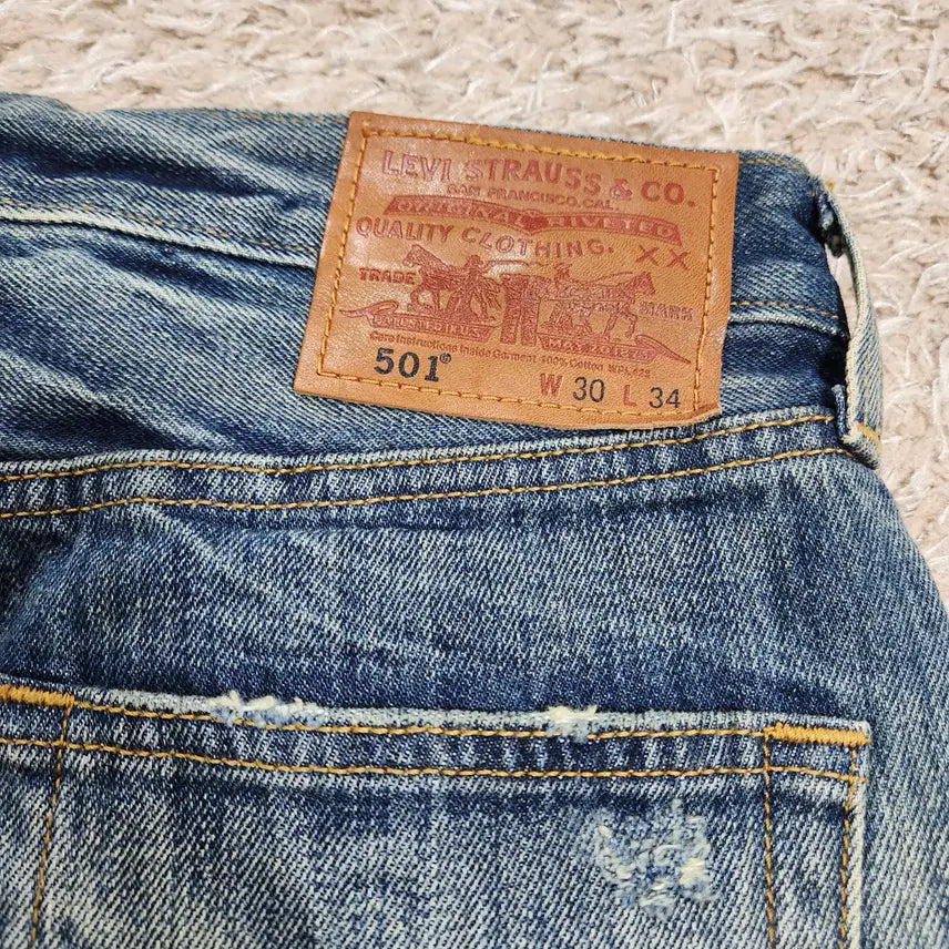 [BUNJANG] Levi's 501 Vintage Jeans 30X34 / (빈티지박스) 리바이스 501 정품 새상품 30X34