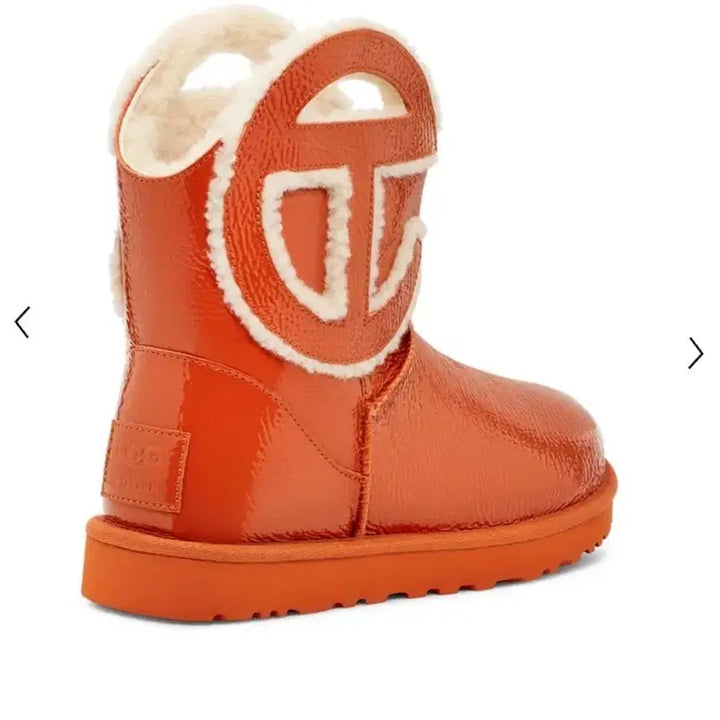 [BUNJANG] Telfar Orange Boots (Size 230) / UGG x Telfar 콜라보 오렌지 부츠230