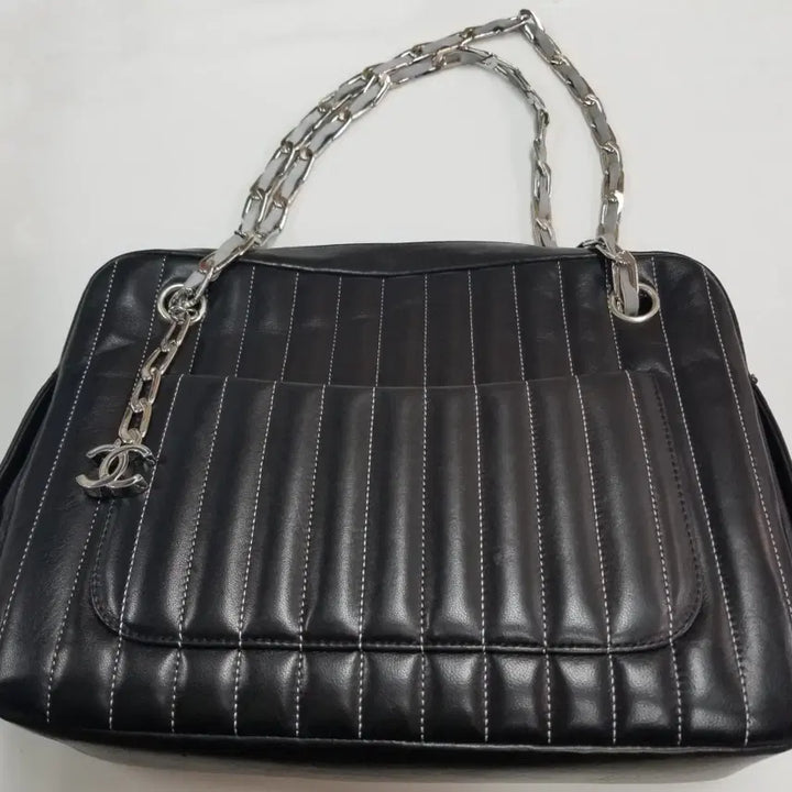 [BUNJANG] Chanel Mademoiselle Chain Shoulder Bag / 샤넬 마드 모아젤 체인 여성 숄더백