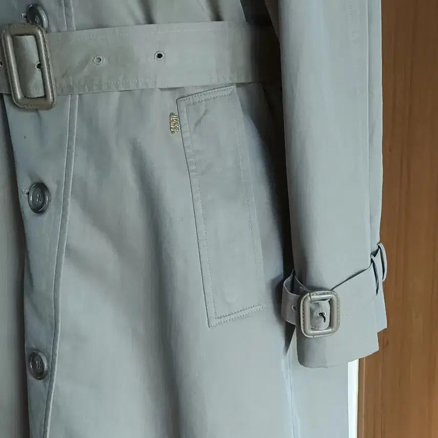 [BUNJANG] Daks Trench Coat (66-77) - Spring/Autumn/Winter / 닥스)66반~77 이중안감 트렌치코트 봄.가을.겨울용