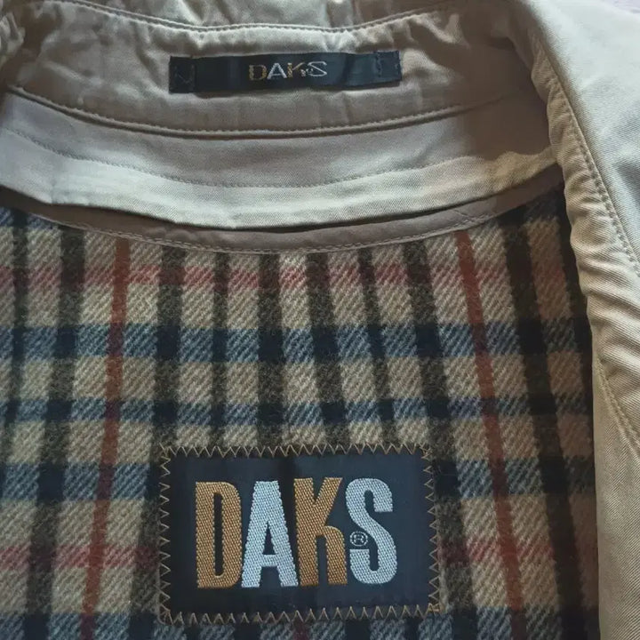 [BUNJANG] Daks Trench Coat (66-77) - Spring/Autumn/Winter / 닥스)66반~77 이중안감 트렌치코트 봄.가을.겨울용