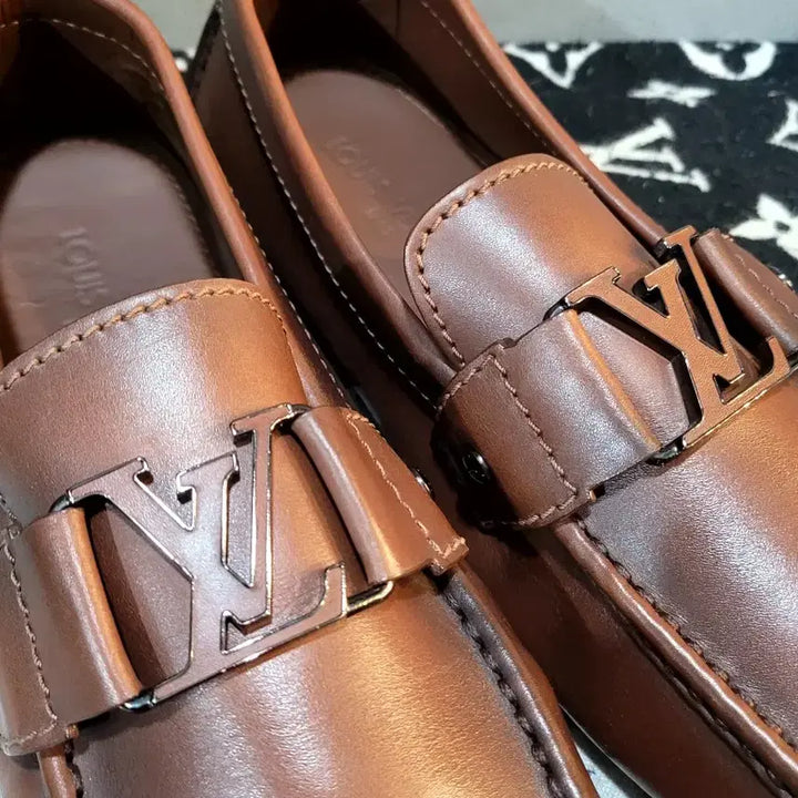 [BUNJANG] Louis Vuitton Monte Carlo Leather Driving Shoes / (새상품) 정품 루이비통 몬테카를로 플랫 가죽 모카신 드라이빙슈즈
