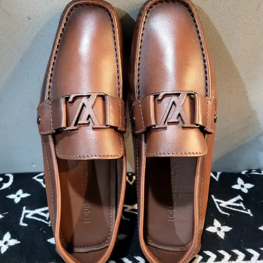 [BUNJANG] Louis Vuitton Monte Carlo Leather Driving Shoes / (새상품) 정품 루이비통 몬테카를로 플랫 가죽 모카신 드라이빙슈즈
