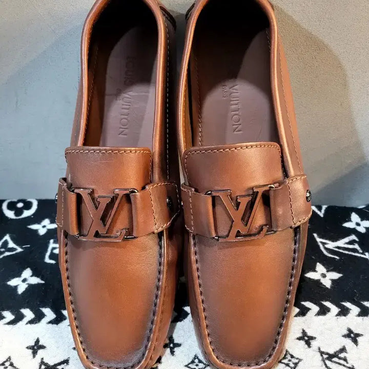 [BUNJANG] Louis Vuitton Monte Carlo Leather Driving Shoes / (새상품) 정품 루이비통 몬테카를로 플랫 가죽 모카신 드라이빙슈즈