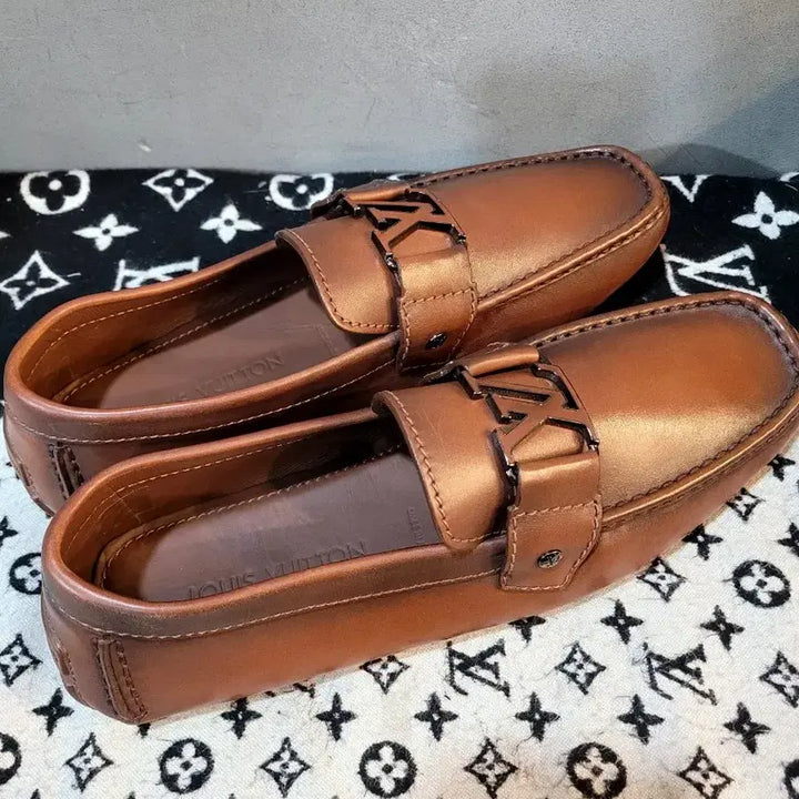 [BUNJANG] Louis Vuitton Monte Carlo Leather Driving Shoes / (새상품) 정품 루이비통 몬테카를로 플랫 가죽 모카신 드라이빙슈즈