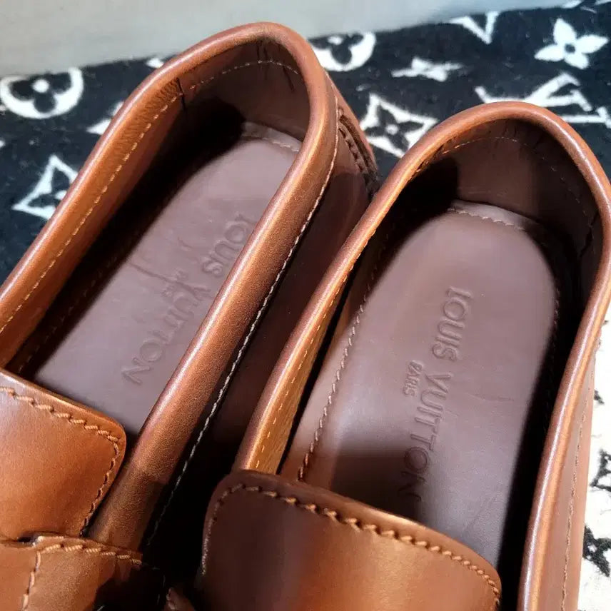 [BUNJANG] Louis Vuitton Monte Carlo Leather Driving Shoes / (새상품) 정품 루이비통 몬테카를로 플랫 가죽 모카신 드라이빙슈즈