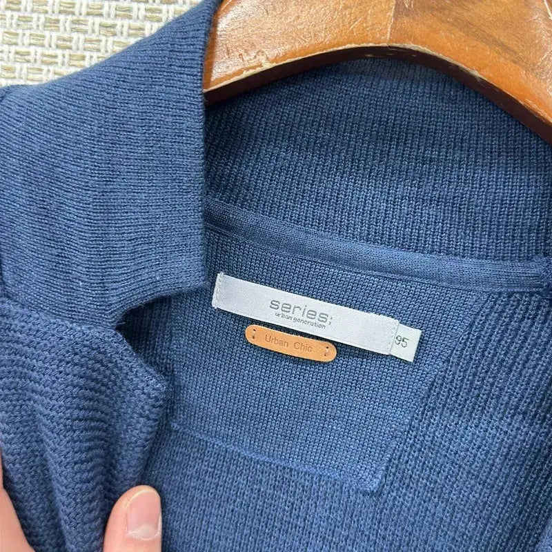 [BUNJANG] Series Casual Wool Knit Cardigan / 시리즈 캐주얼 울 니트 가디건 95 A06119