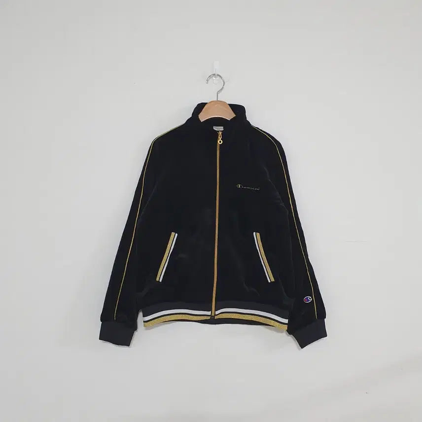[BUNJANG] Champion Velvet Tracksuit Set Black / 세일)No.26021202 챔피온 벨벳 트레이닝복 세트 블랙