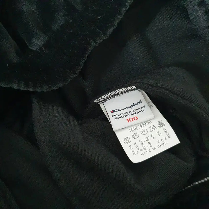 [BUNJANG] Champion Velvet Tracksuit Set Black / 세일)No.26021202 챔피온 벨벳 트레이닝복 세트 블랙