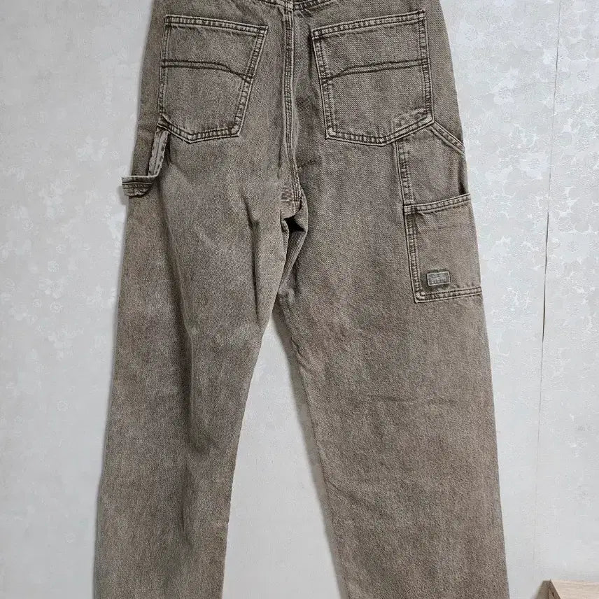 [BUNJANG] Zara Washed Carpenter Pocket Pants Brown / [29] 자라 워시드 카펜터 포켓 팬츠 브라운