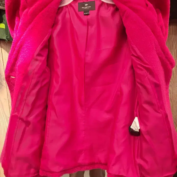 [BUNJANG] Shema Premium Wool Angora Jacket - Hot Pink - Size 66 / (앙고라40%) 쉐마 프리미엄 울 앙고라 자켓 / 핫핑크 / 66