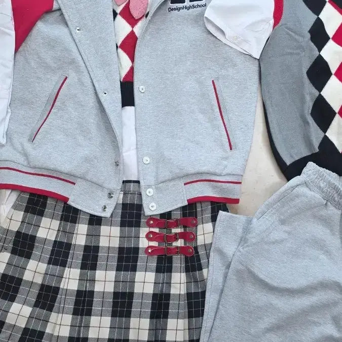 [BUNJANG] School Uniform Set (Hanlim Multi Art School) / 예쁜 여자교복 짧치교복 세트판매u44f(한림디고)