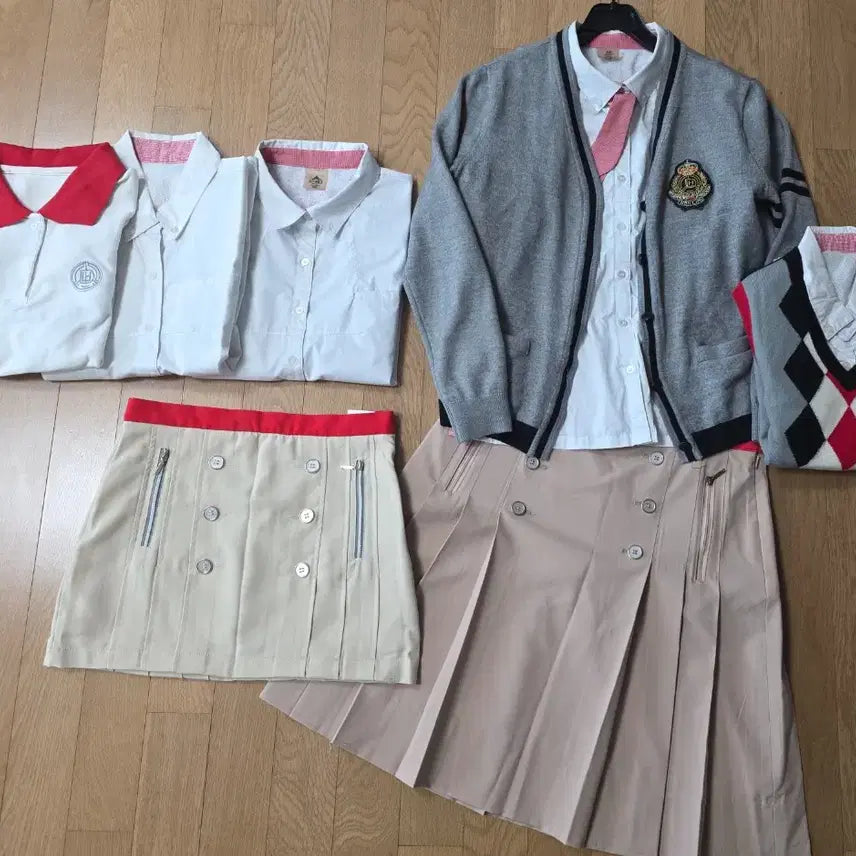 [BUNJANG] School Uniform Set (Hanlim Multi Art School) / 예쁜 여자교복 짧치교복 세트판매u44f(한림디고)
