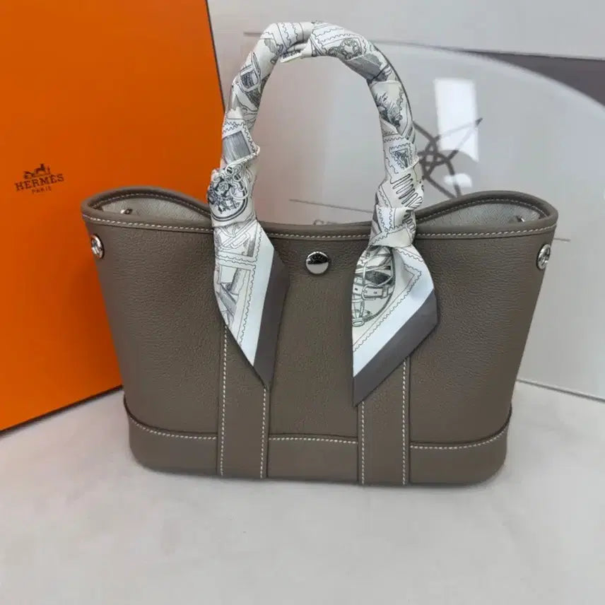 [SOLD OUT] [국내백화점풀셋]26년최신 에르메스 가든파티 에토프 미니 토트백 에토프