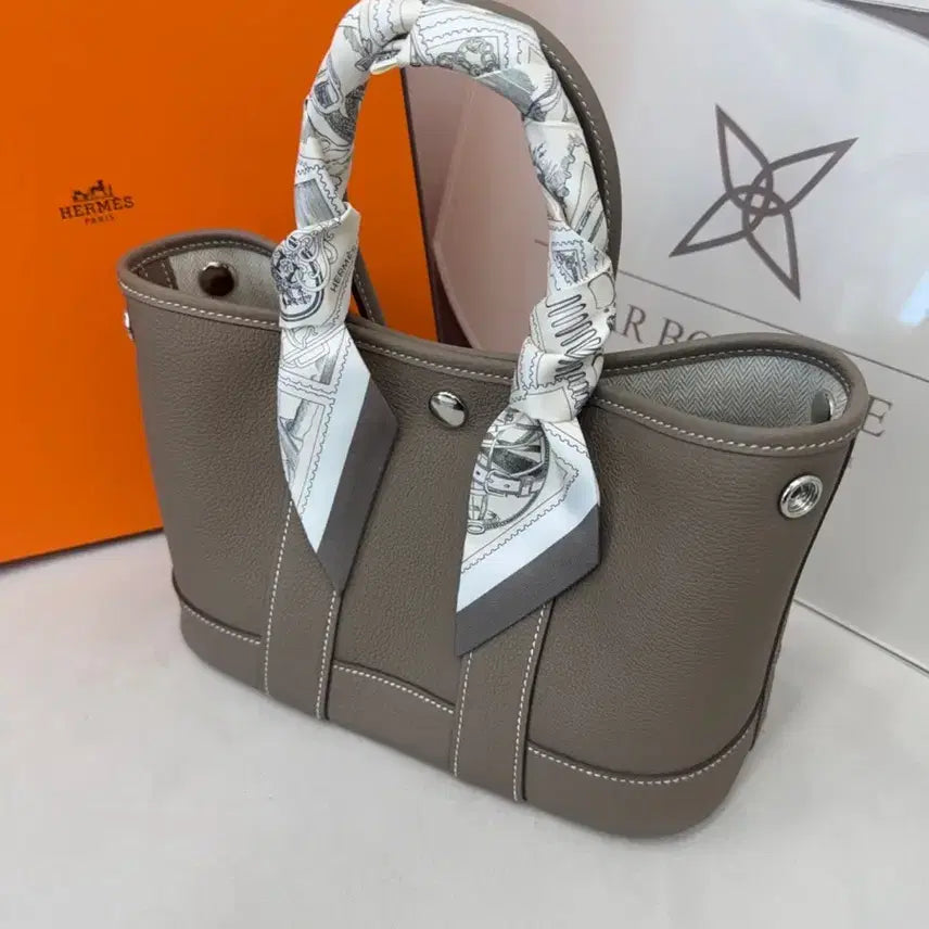[SOLD OUT] [국내백화점풀셋]26년최신 에르메스 가든파티 에토프 미니 토트백 에토프