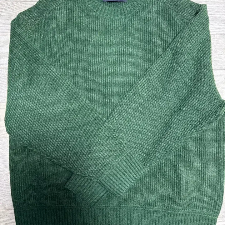 [BUNJANG] Il Corso Dark Green Knit Sweater / 일꼬르소  다크그린 니트