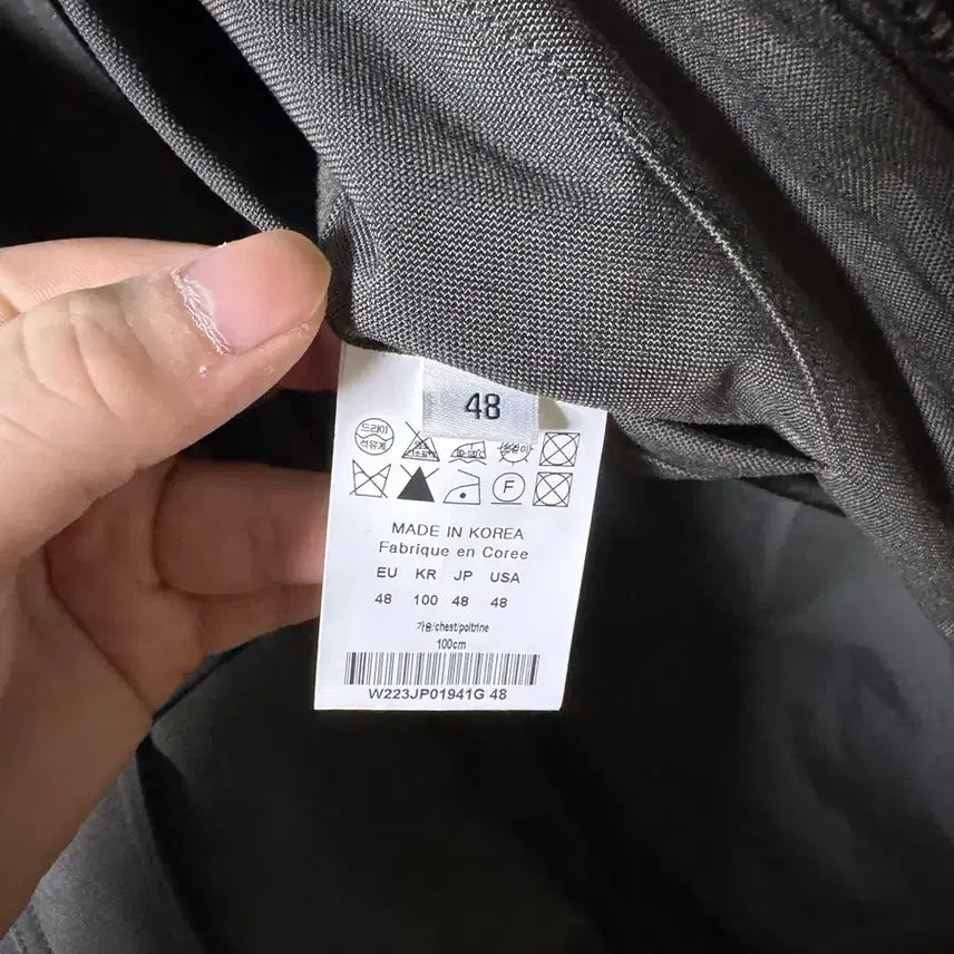 [BUNJANG] WOOYOUNGMI Cordura Jacket / (48) 우영미 WOOYOUNGMI 코듀라야상 자켓