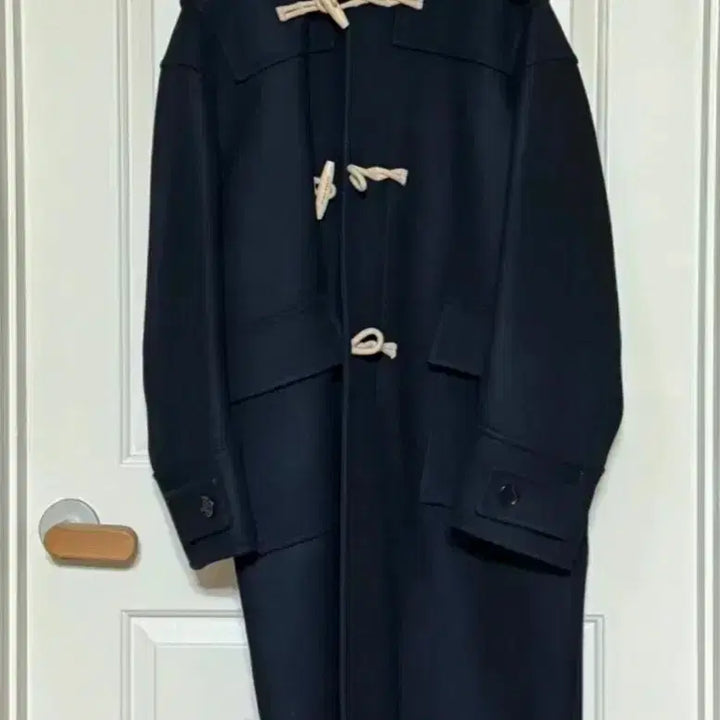 [BUNJANG] Afterpray Duffel Coat Navy M / 애프터프레이 더플코트 네이비 M