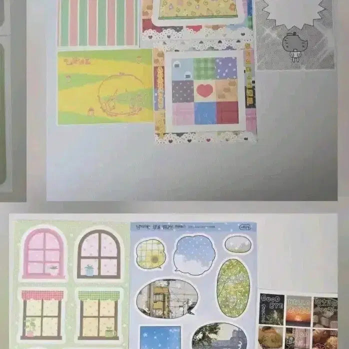 [BUNJANG] Mojo Paper Item Bundle Set / 모조지띵 양도 판매 소분(단팥 평화조각 서티 말랑콩 김헹푸 콩젤리 등)