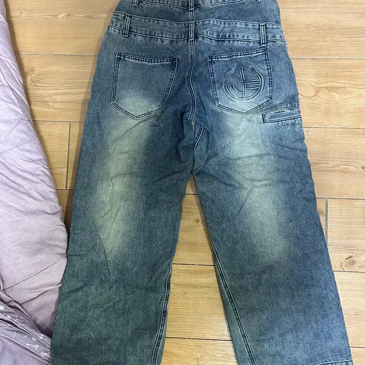 [BUNJANG] Adonwernercell Layer Denim Jeans / 아돈워너셀 레이어 데님진