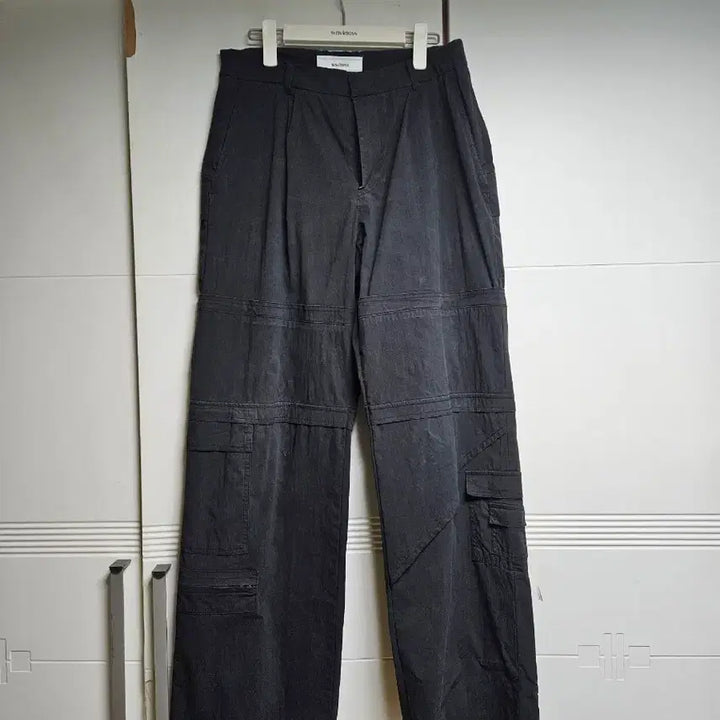 [BUNJANG] Xikers Cargo Pants Black [2] / 웨이비니스 카고 팬츠 블랙 [2]