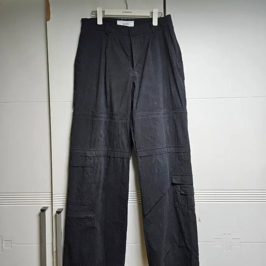[BUNJANG] Xikers Cargo Pants Black [2] / 웨이비니스 카고 팬츠 블랙 [2]