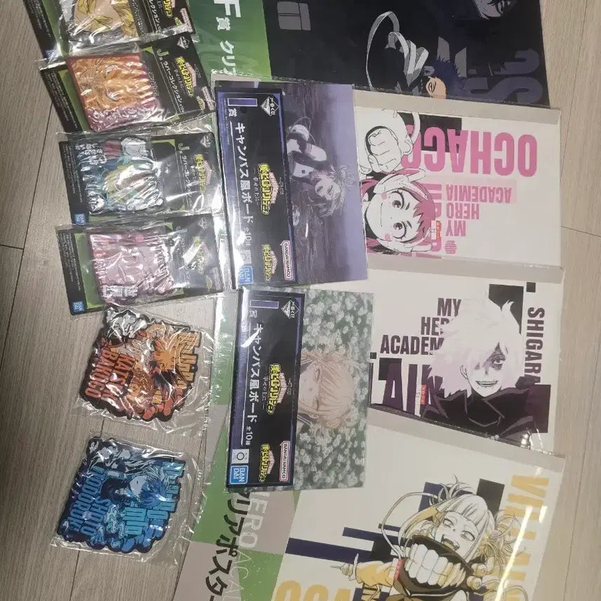 [BUNJANG] My Hero Academia Bundle Set Anime Goods / 나의 히어로 아카데미아 굿즈 정리