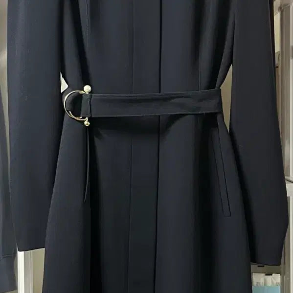 [BUNJANG] Kenneth Lady Navy Slim Fit Suit Dress for Formal Occasions / Kenneth Lady 케네스레이디 네이비 슬림핏 정장 원피스 하객룩