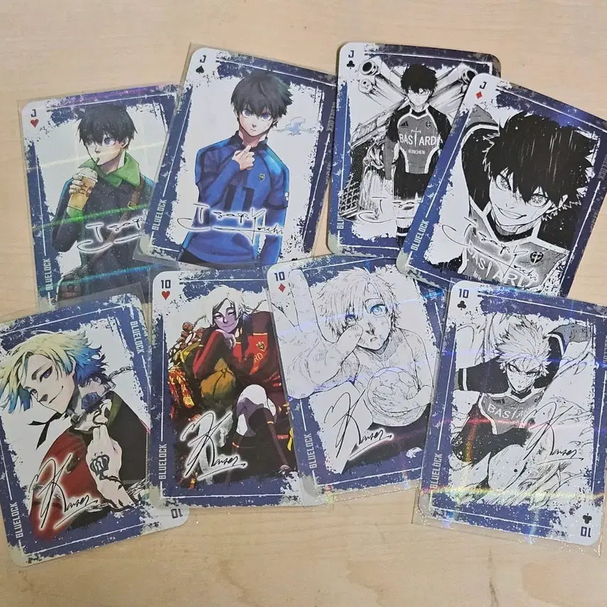 [BUNJANG] Blue Lock Trump Card Bundle Set / 블루록 트럼프 카드 특전 일괄