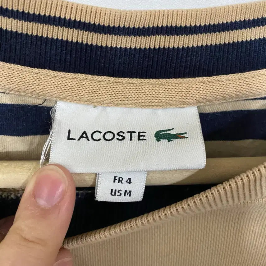 [BUNJANG] Lacoste Sweatshirt / 2103 라코스테 맨투맨