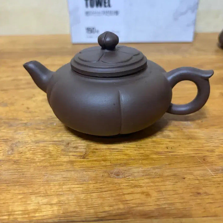 [BUNJANG] 50s Handcrafted Zisha Teapot / (1143)50년대 전수공 자사호(중)