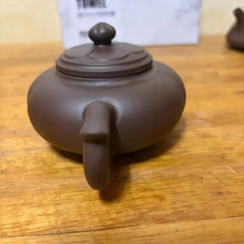 [BUNJANG] 50s Handcrafted Zisha Teapot / (1143)50년대 전수공 자사호(중)