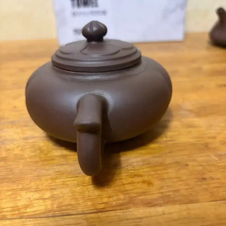 [BUNJANG] 50s Handcrafted Zisha Teapot / (1143)50년대 전수공 자사호(중)