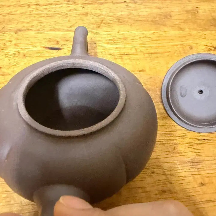 [BUNJANG] 50s Handcrafted Zisha Teapot / (1143)50년대 전수공 자사호(중)