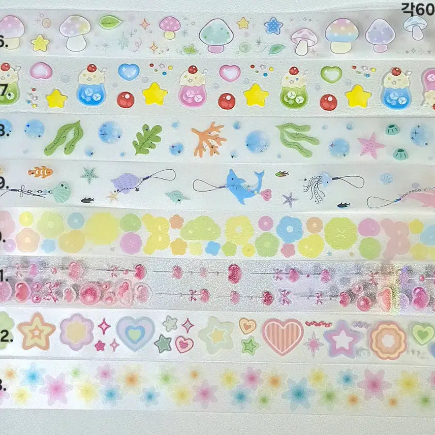 [BUNJANG] Kiss Cut Stickers Bundle Set / 키스컷 200종 소분띵 판매(쭈쭈해 모이또이 훈찌 핑루 제리 단팥 등)