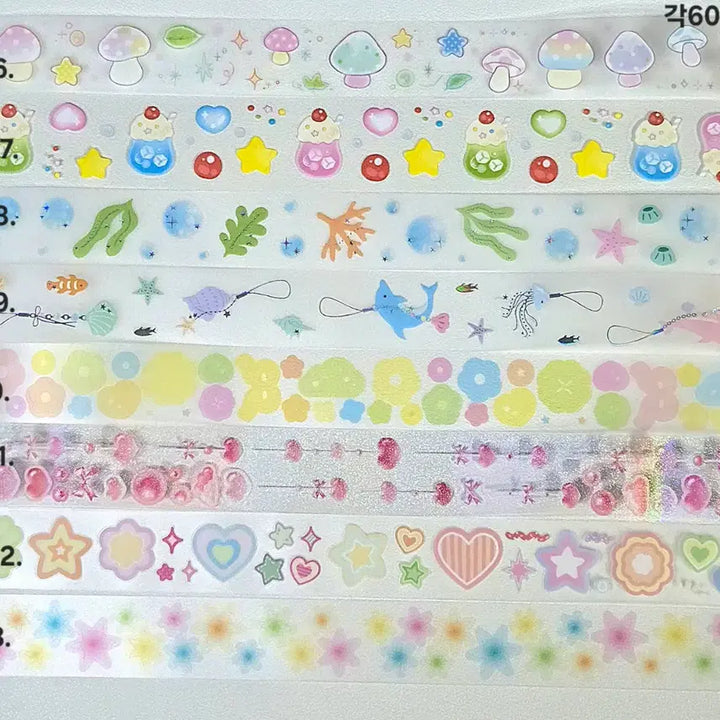 [BUNJANG] Kiss Cut Stickers Bundle Set / 키스컷 200종 소분띵 판매(쭈쭈해 모이또이 훈찌 핑루 제리 단팥 등)