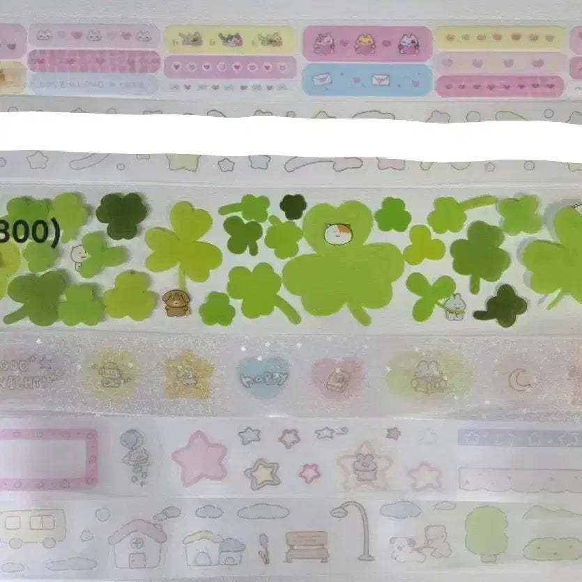 [BUNJANG] Kiss Cut Stickers Bundle Set / 키스컷 200종 소분띵 판매(쭈쭈해 모이또이 훈찌 핑루 제리 단팥 등)