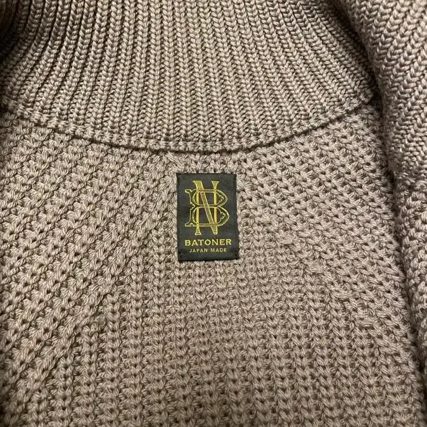 [SOLD OUT] 바토너 FW23 시그니처 드라이버 니트 월넛 3사이즈