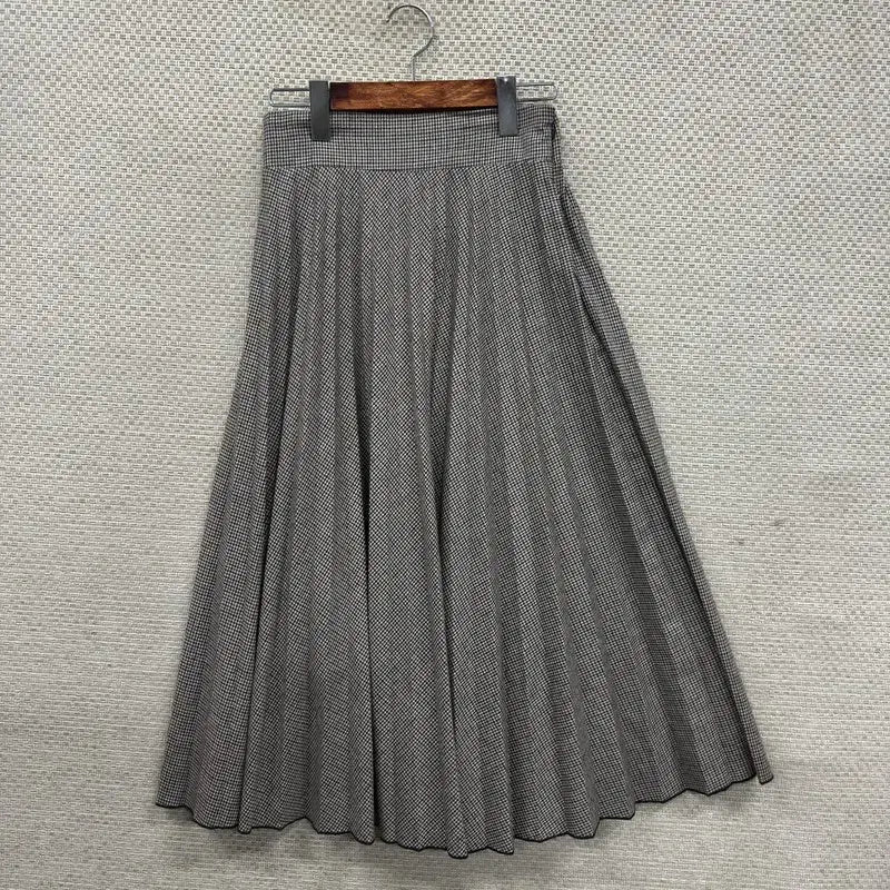 [SOLD OUT] 빈티지 캐주얼 플리츠 스커트 24인치 M11840