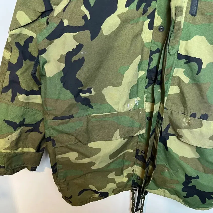 [BUNJANG] US Military ECWCS Woodland Jacket / M/R) 90s 미군 ECWCS 우드랜드 자켓