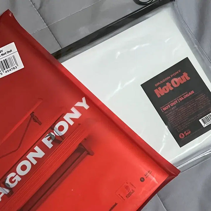[BUNJANG] Dragon Pony Slogan + Album / 드래곤포니 not out 슬로건(미개봉) + 앨범(개봉) 드포니